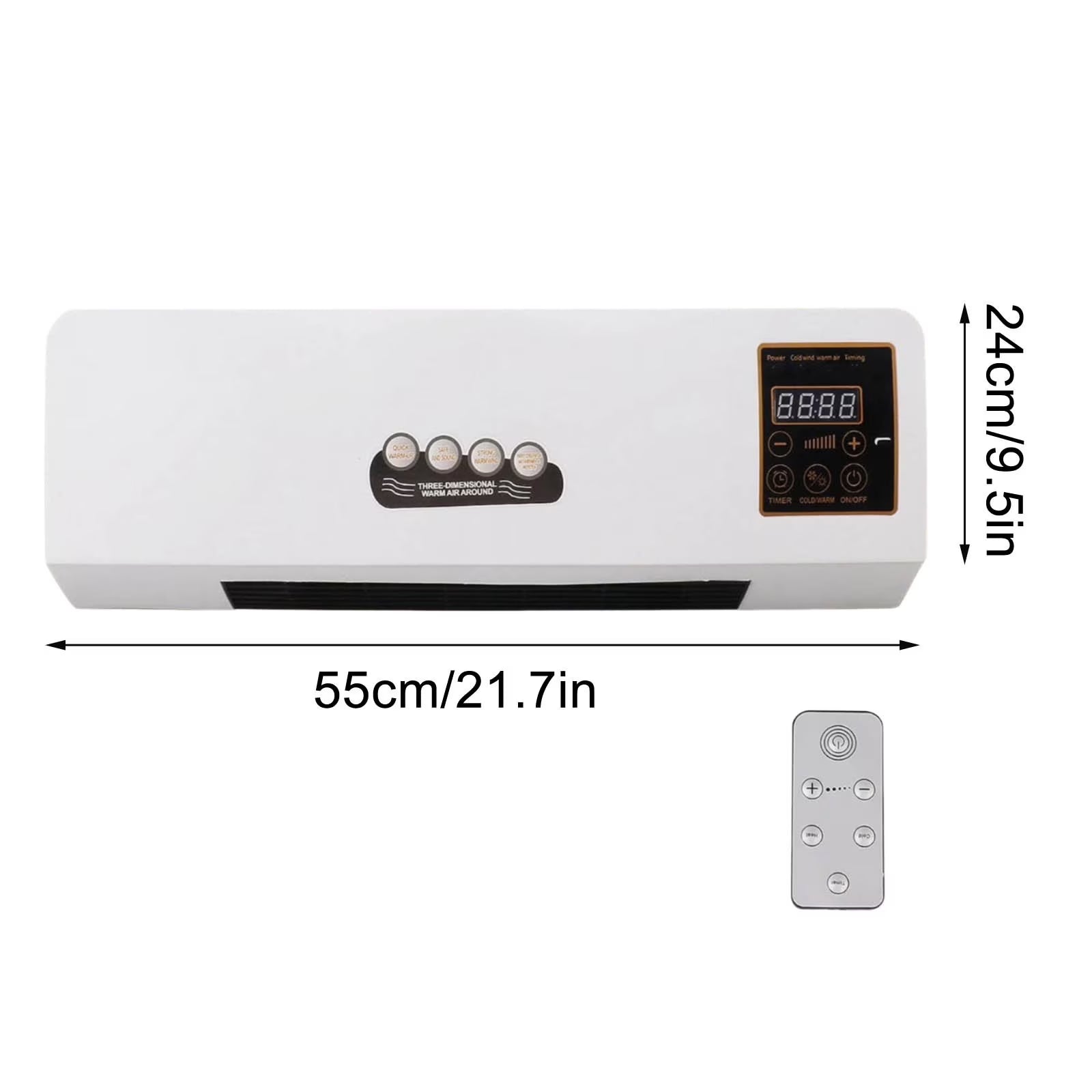 12000 BTU through the Wall Air Conditioner,115V,440 Sq. Ft. Ac Window Unit,Portable Mobile Conditioning Outdoor Camping Household-Cooled -One Machine without External Mini Small Conditioner