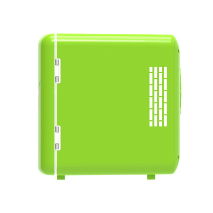 Mountain Dew New 6-Can Mini Capacity Cooler, MIS134MD, Green, Compact Design, Reversible Door, 9.5 Inches