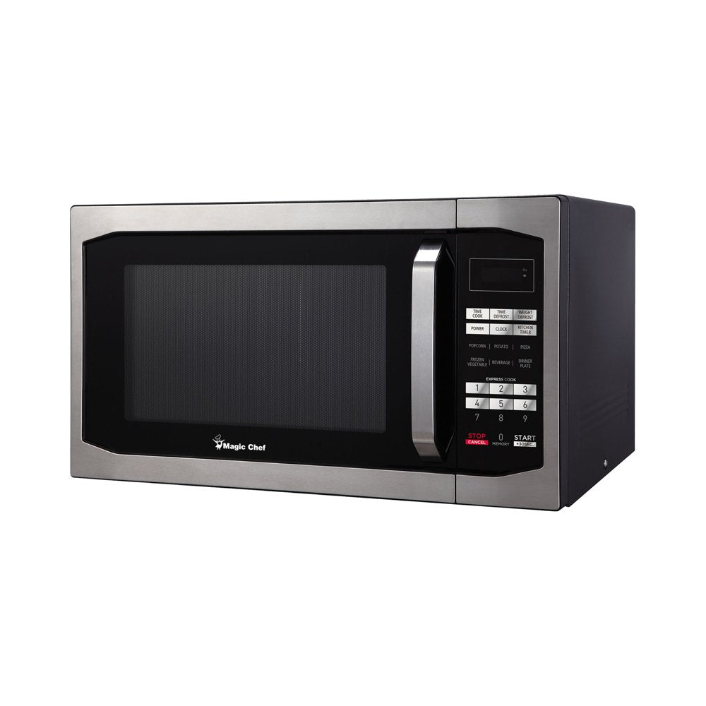 MCM1611ST 1100 Watt 1.6 Cubic Ft. Digital Microwave, Stainless Steel, New