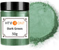 Mica Powder for Epoxy Resin - 1.76 Oz/50G Dark Green Mica Powder, Natural Mica Pigment Powder for Soap Making, Resin, Candle Making, Bath Bomb