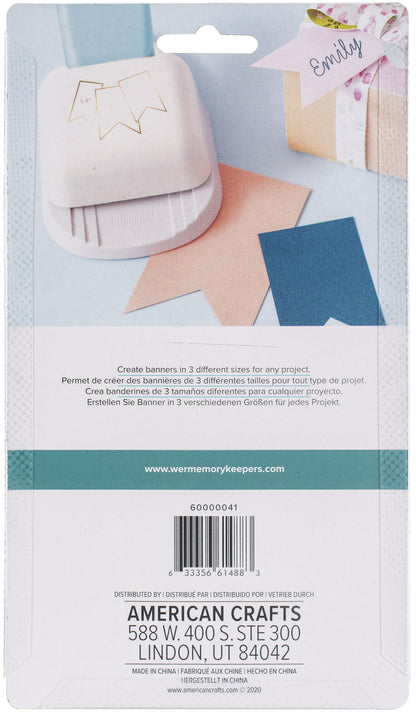 We R Memory Punch 3-In-1 Banner