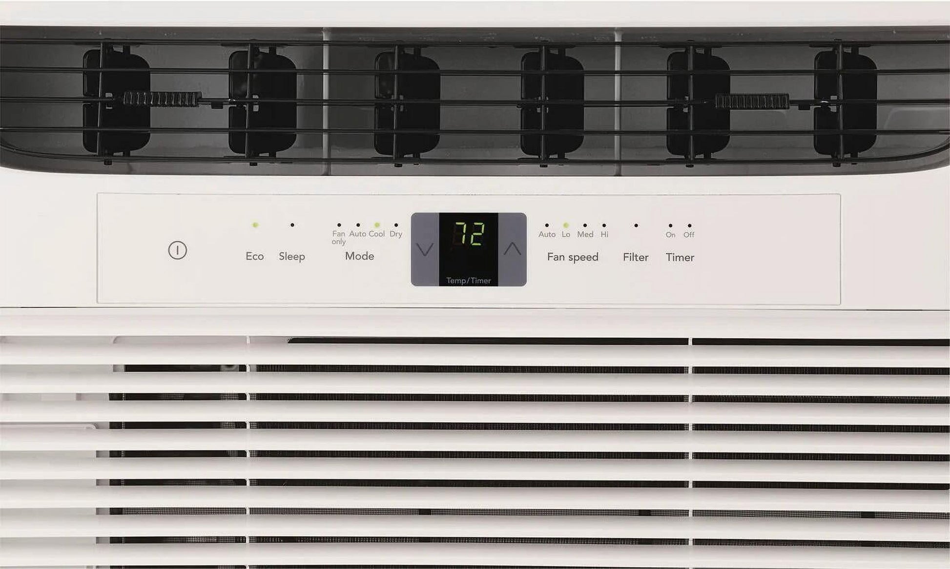 FFRA062WA1 19" Window-Mounted Air Conditioner with 6000 BTU Cooling Capacity; Sleep Modem; Programmable 24-Hour On/Off Timer and Remote Control in White