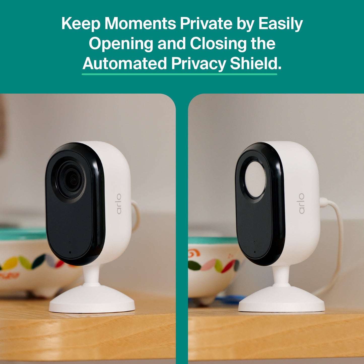 Essential Indoor Security Camera (3Rd Gen, 2025 Release) - HD Video, Wired Plug-In Power, Automated Privacy Shield