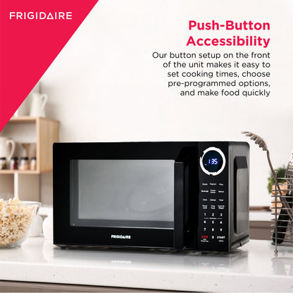 0.9 Cu Ft Countertop Microwave Ovens in Black, EMW953