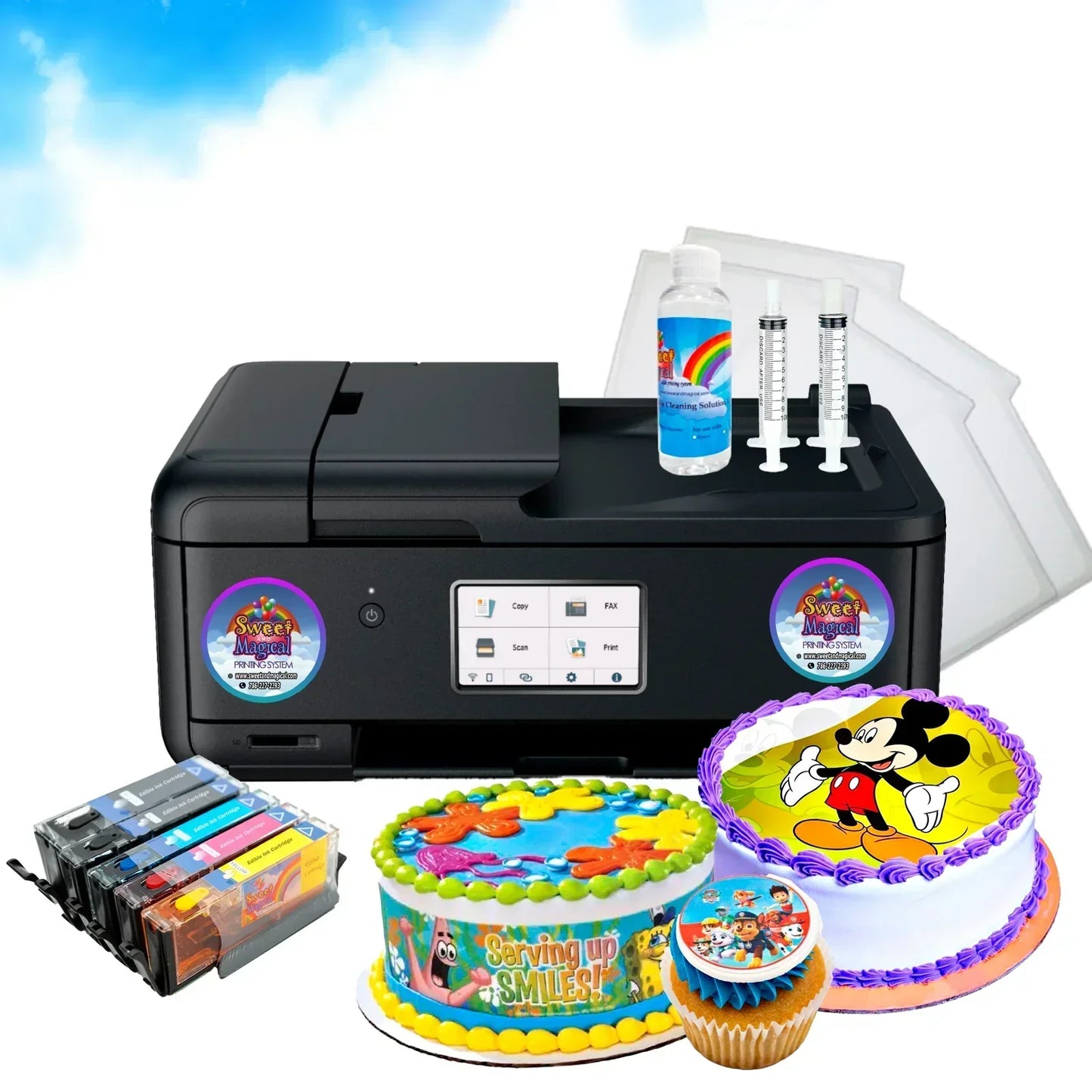 Sweet and Magical Cake Topper Image Printer