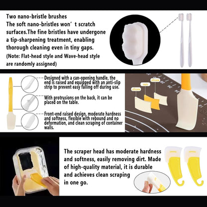 52 Pcs Resin 3D Printing Tool Kit with 304 Stainless Steel Resin Filter Funnel，Silicone Pad, Scraper，Tweezers & Cleaning Tools | Accessories for Model Removal, Resin Recycling & Post-Processing