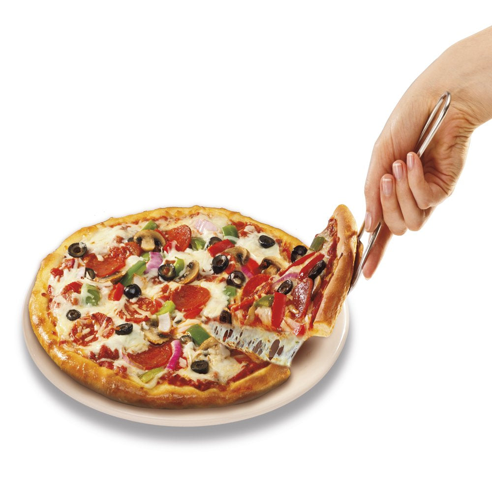 Enclosed Pizza Oven Maker, 12" Pizza, Viewing Window, Red, 31700