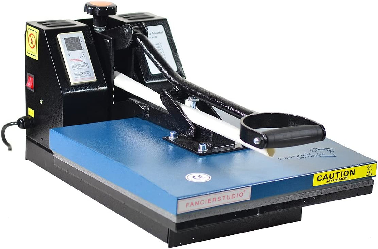 Heat Press Digital Heat Press 15 X 15 Sublimation Heat Press Rhinestone Heat Press T-Shirt Heat Press 15X15 B/BLK