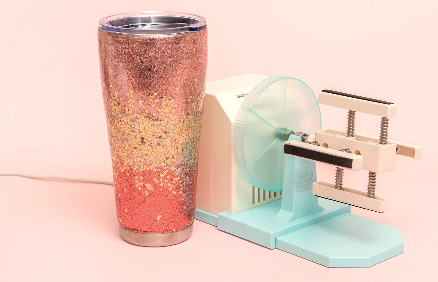 We R Memory Keepers Spin It Pro Tumbler Cup Spinner Crafting Tool Adjustable Speed