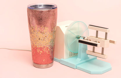 We R Memory Keepers Spin It Pro Tumbler Cup Spinner Crafting Tool Adjustable Speed