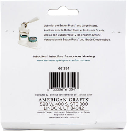 We R Button Press Rosette Kit-Makes 2