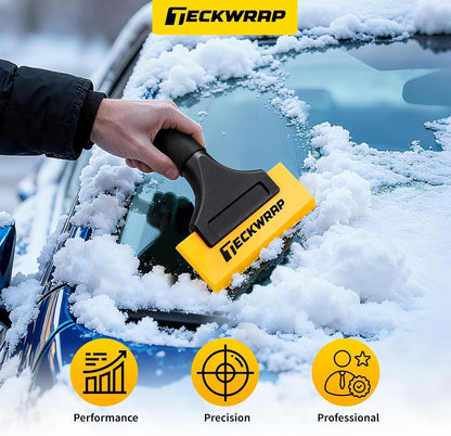 Mini Silicone Squeegee for Window Tint –5 Inch Small Squeegee for Car Windshield, Shower Glass, Mirrors, Streak-Free Water Remover for Auto & Home Use