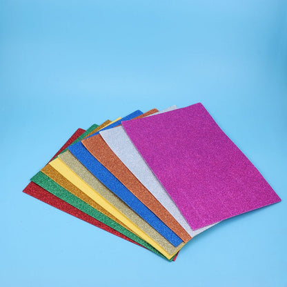 Glitter Paper Cardstock Rainbow Craft Scrapbook Printable Stock Gift Wrapping Sparkle
