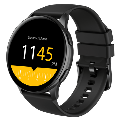 Callie Smartwatch with 1.43" AMOLED Display, Call Functionality, Heart Rate Monitor, IP68 Waterproof, 100 Workout Modes, Compatible with Iphone and Android