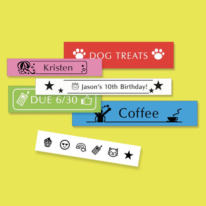 P-Touch PT-H103W Handheld Personal Label Maker with Tape, New, 1 Piece