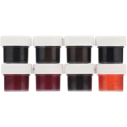 8-Piece Gel Food Coloring Set, 4 Oz. (Purple, Blue, Green, Black, Yellow, Orange, Pink, Red)