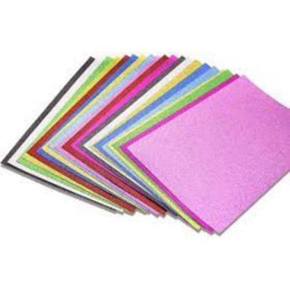 Colorbok Rock Candy Multicolor Glitter Cardstock, 12"X12", 141 Lb./210 Gsm, 10 Sheets