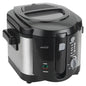 DF-720 1200W 8-Cup Electric Deep Fryer - Stainless Steel