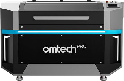 Omtech Pro 130W CO2 Laser Engraver, 55" X 35" Laser Cutter with Built-In Water Chiller 1,200 Mm/S Speed, 4 Way Pass Air Assist, Autofocus Laser Cutting Engraving Etching Machine for Wood Glass