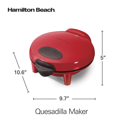 Quesadilla Maker, 8" Round, Makes 6 Wedges, Red, 25409