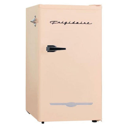 3.2 Cu Ft Retro Compact Refrigerator with Side Bottle Opener EFR376, Coral