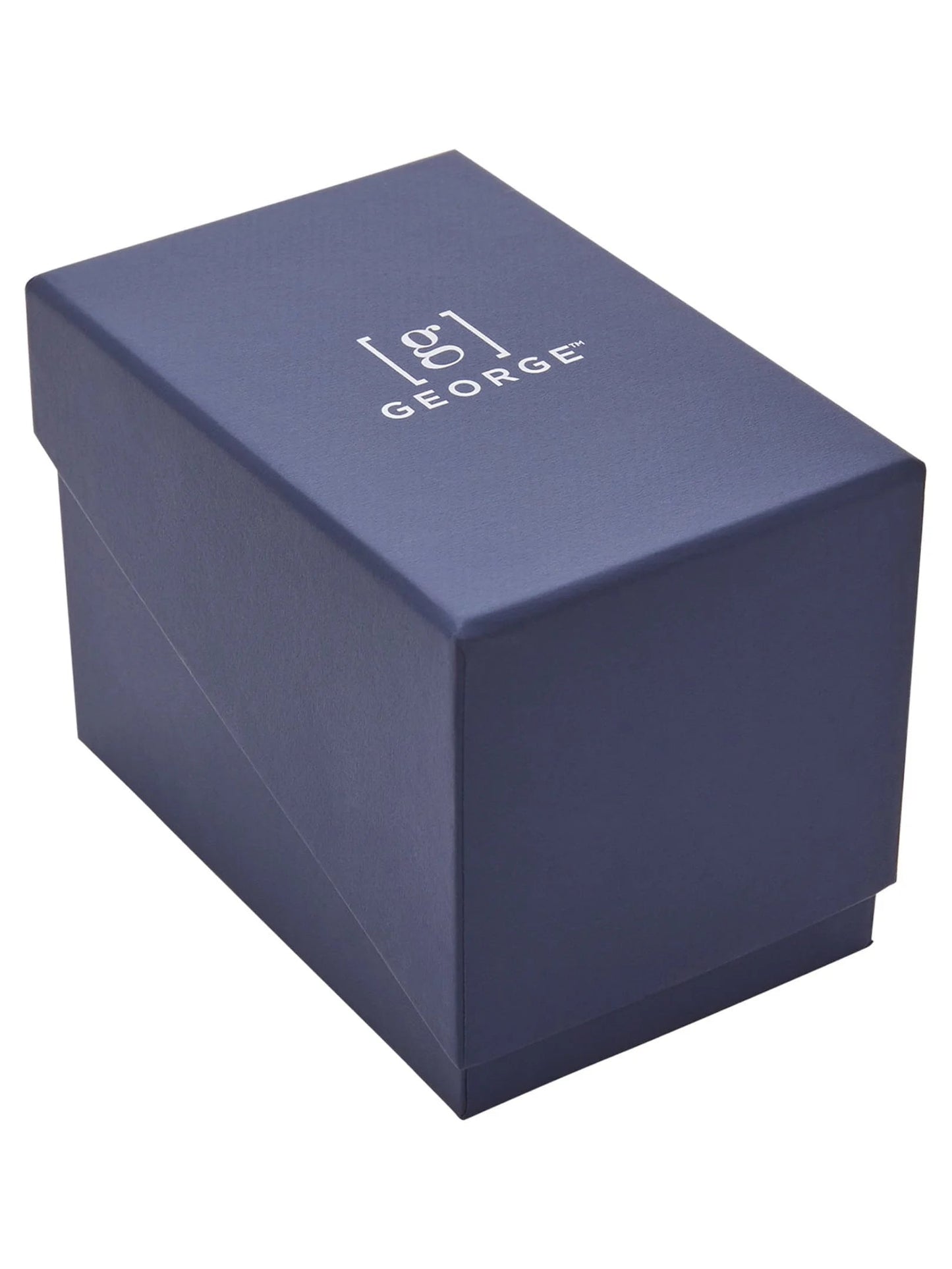 Men'S Watch: 2-Tone Silver/Gold Case, Blue Easy Read Dial, 2-Tone Silver/Gold Expansion Band (FMDOGE043)