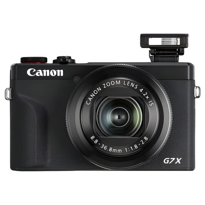 Canon Powershot G7 X Mark III 20.1MP Digital Point and Shoot Camera, 4.2X Optical Zoom, Black