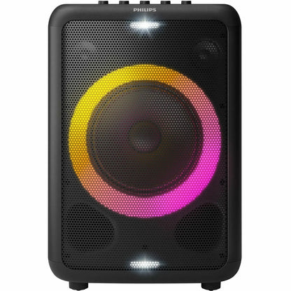 X3206 Portable Party Speaker with Extra Bass, Black