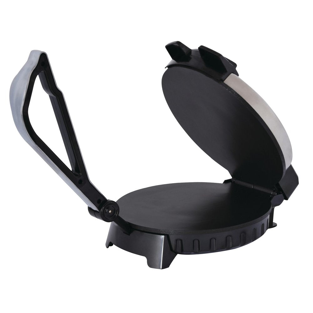 TS-128 Stainless Steel Non-Stick Electric Tortilla Maker, 10-Inch