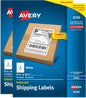 Half-Sheet Printable Shipping Labels, 5.5" X 8.5" Customizable Stickers, White, 50 per Pack, 100 Blank Mailing Labels Total, Great for Mailing, Shipping, Organizing, and More (2-Pack of 8126)