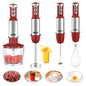 Hand Blender, 5-In-1 Immersion Hand Blender,12 Speed Turbo Mode Stick Blender for Make Smoothie, Milk Shakes,Juice ,Sauces