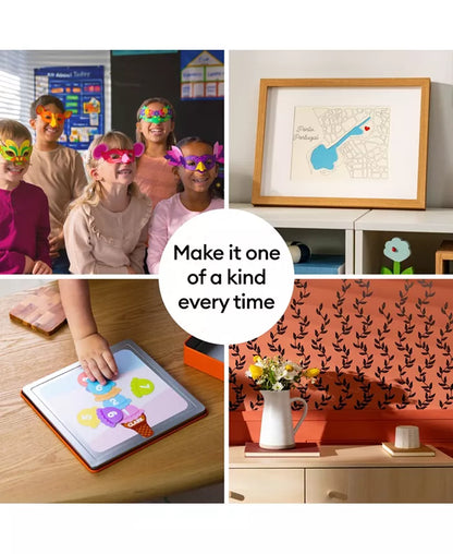 Explore 5 Essentials Machine Bundle with Easypress 9X9, Rainbow Smart Vinyl and Iron-On and 100+ Project Design Ebook