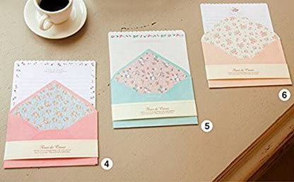Scstyle 32 Cute Kawaii Lovely Special Design Writing Stationery Paper with 16 Envelope - 32 Letter Paper (7.1X5.2 Inch) by Scstyle