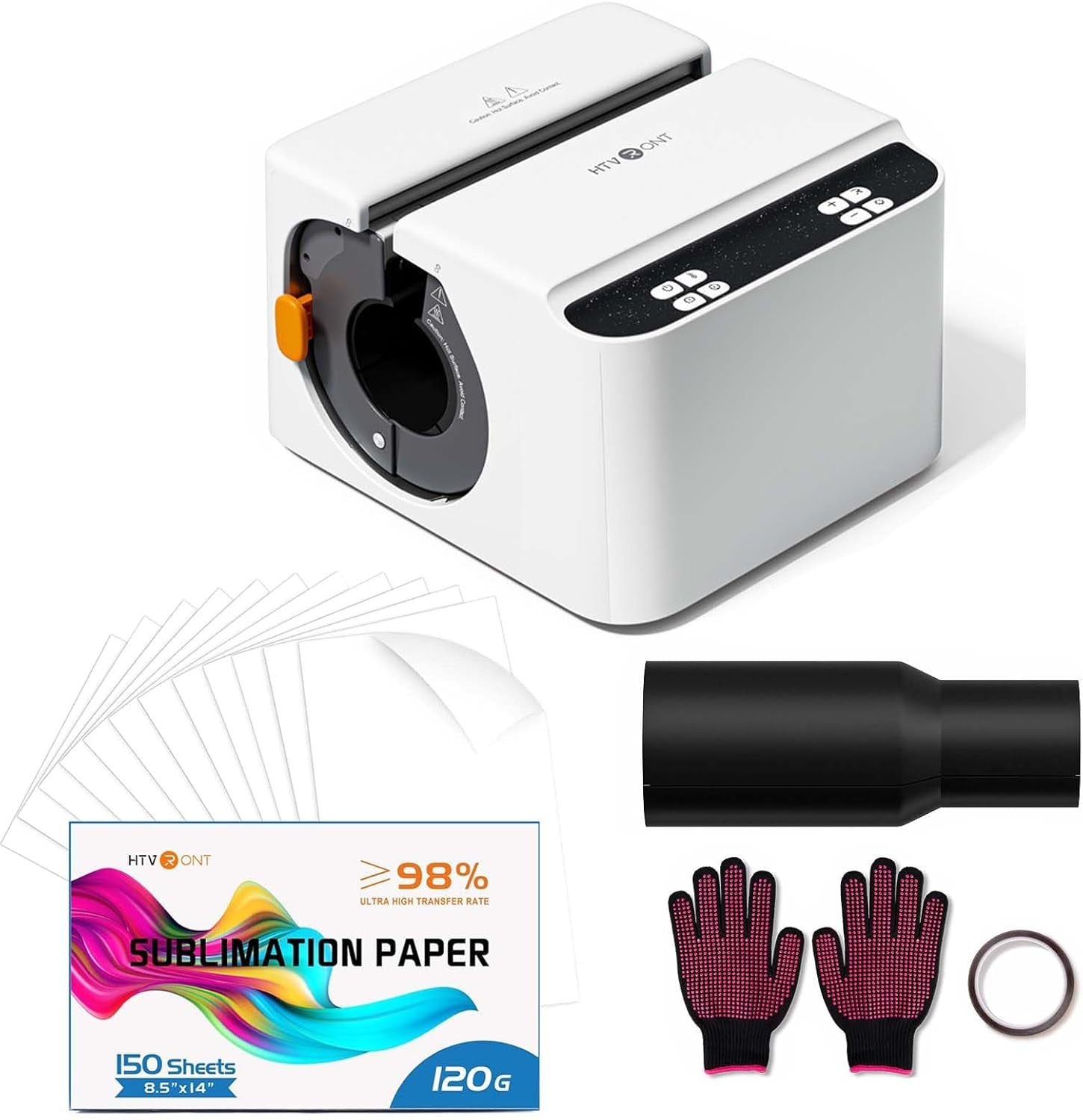 Auto Tumbler Heat Press - A200 Full Cup Transfer Heat Press Machine for 40 OZ Tumbler with Handle