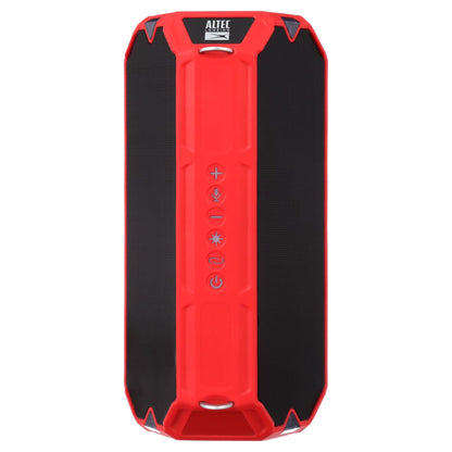 Hydrashock Everythingproof Portable Wireless Bluetooth Speaker, Red, 20 Hrs Playtime, IP67 Waterproof, LED Lights