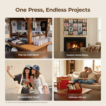 【Pre-Order】 HTVRONT A100 Auto Multi Heat Press