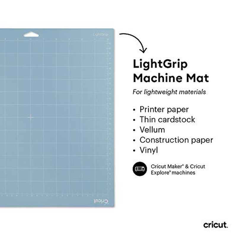 Lightgrip Adhesive Cutting Mat 12"X12" - for  Explore Air 2/ Maker - 3 Pack