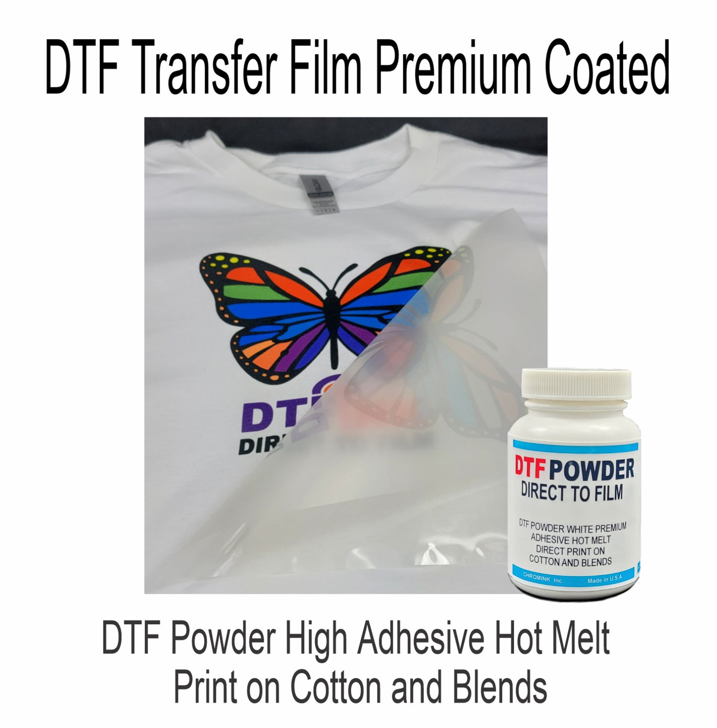 Epson Printer with DTF Ink Heat Transfer Print Color T-Shirt Maker Start Kit
