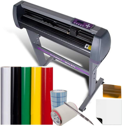 Uscutter 34 Inch MH 871 Vinyl Cutter Kit with Software, Free Video Training Course, Starter Signmaking Kit