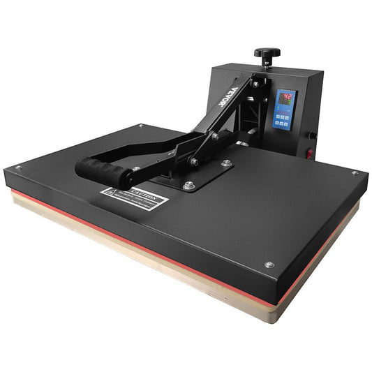 Heat Press Machine, 16 X 24 in / 40 X 61 Cm, Clamshell Sublimation Transfer Printer Teflon Coated, Digital Precise Heat Control, Silica-Gel Sponge Powerpress for T-Shirt Bag Pad Pillow