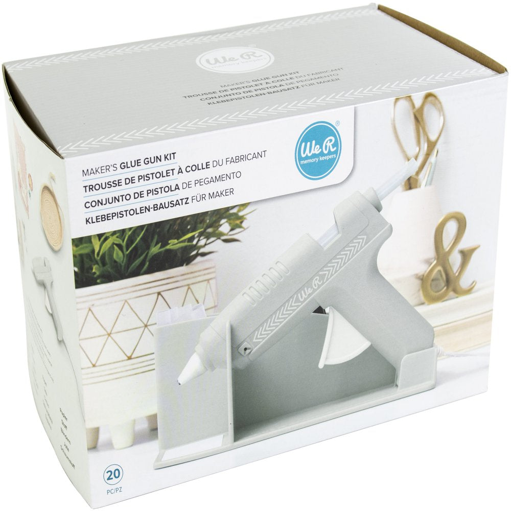 Maker'S Glue Gun Kit-Grey
