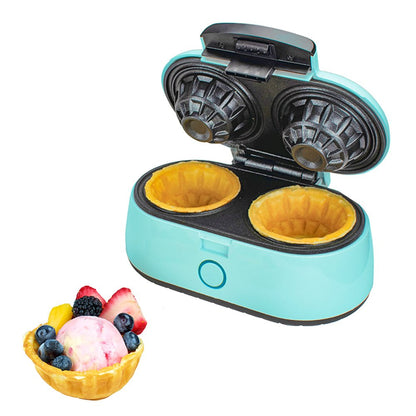 Double Waffle Bowl Maker