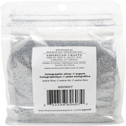 WREXFGL-607 Silver Holographic Spin It Glitter