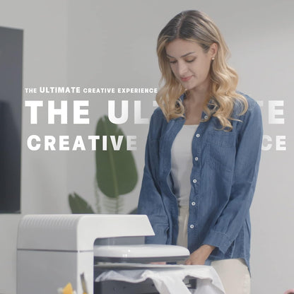 Auto Heat Press Machine - 15X15 Smart T Shirt Press Machine &  HTV Roll Heat Transfer Vinyl - 12" X 25Ft Black Iron on for T-Shirts, Easy to Weed & Transfer HTV