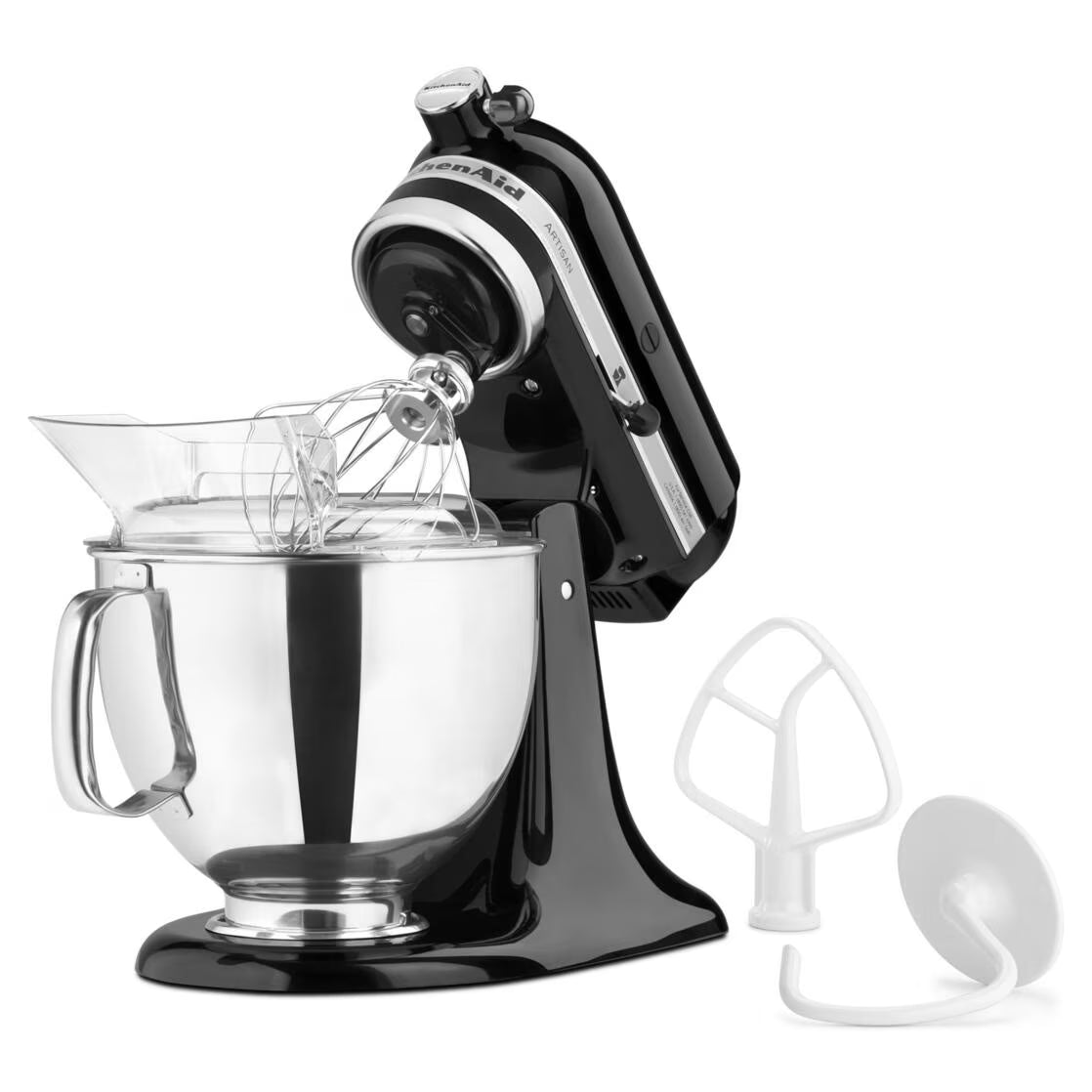 ® Artisan® Series 5 Quart Tilt-Head Stand Mixer, Onyx Black, KSM150PS