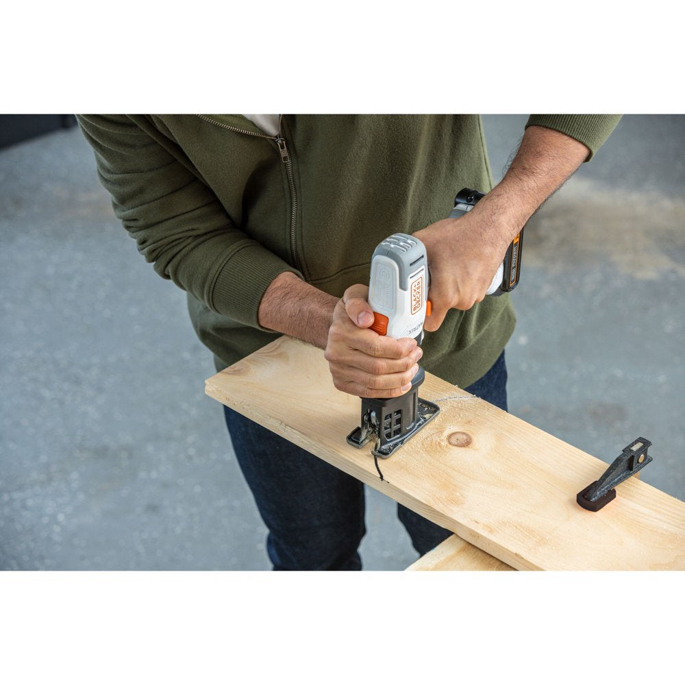 20V Max Matrix Cordless Combo Kit, 6-Tool, White and Orange, Model BDCDMT1206KITWC