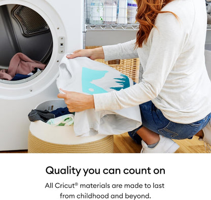 Cricut® Infusible Ink® Transfer Sheets, Black (3 Ct) - 12 X 12In - Comes with Butcher Paper - Personalize T-Shirts, Coasters, Baby Bodysuits, Tote Bags, & More