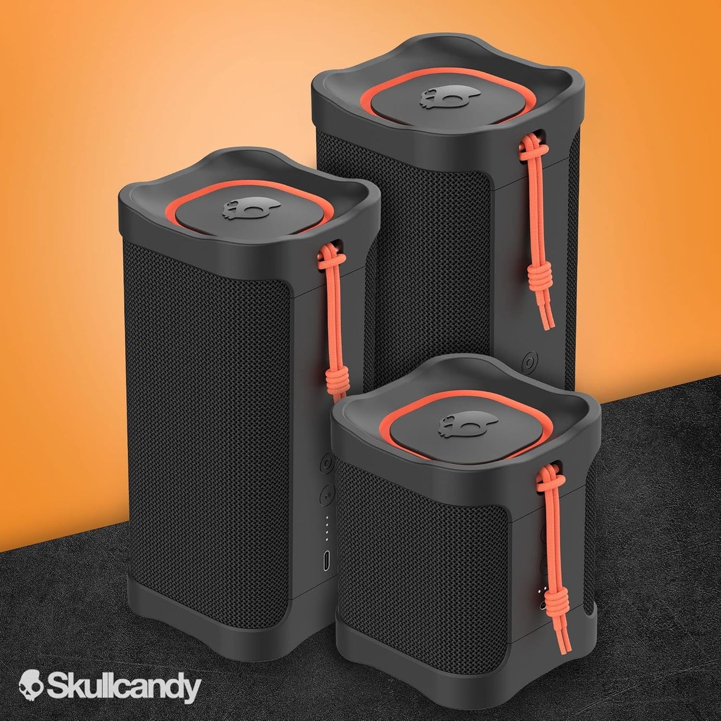 Terrain XT Medium Compact Wireless Speaker, IPX7 Waterproof, 14 Hour Battery