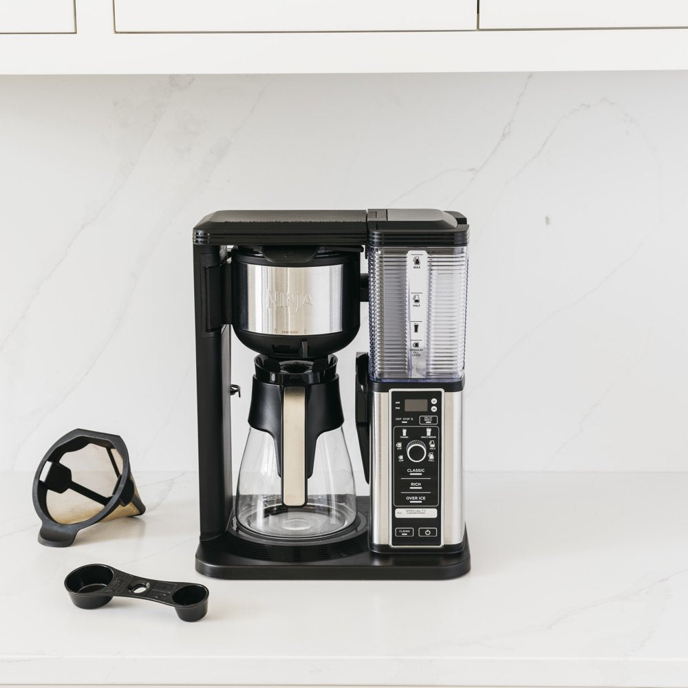 ® Specialty Coffee Maker with Fold-Away Frother and Glass Carafe CM401