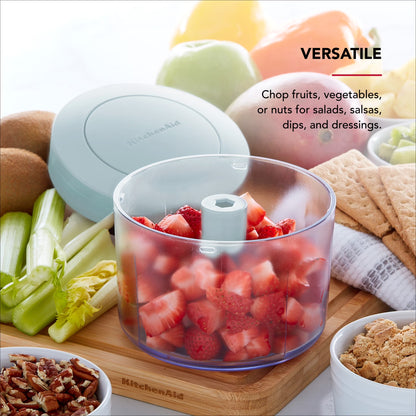 Manual Pull Food Chopper and Processor, Mineral Water